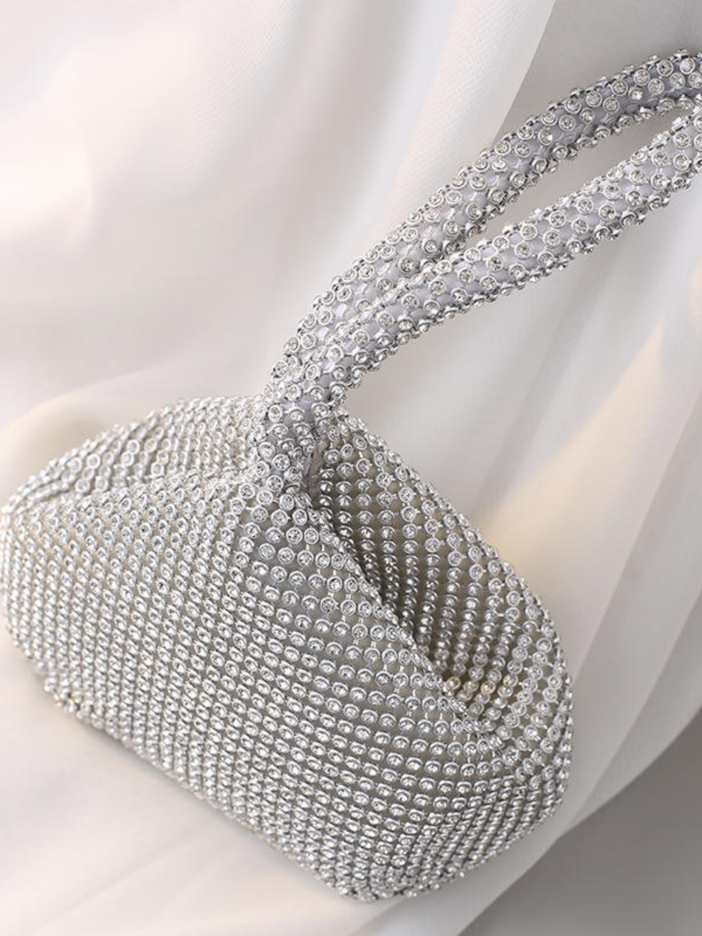 Moonlight Crystal Handle Bag