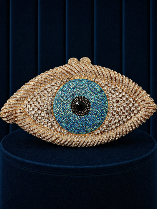 Crystal Guardian Eye Clutch