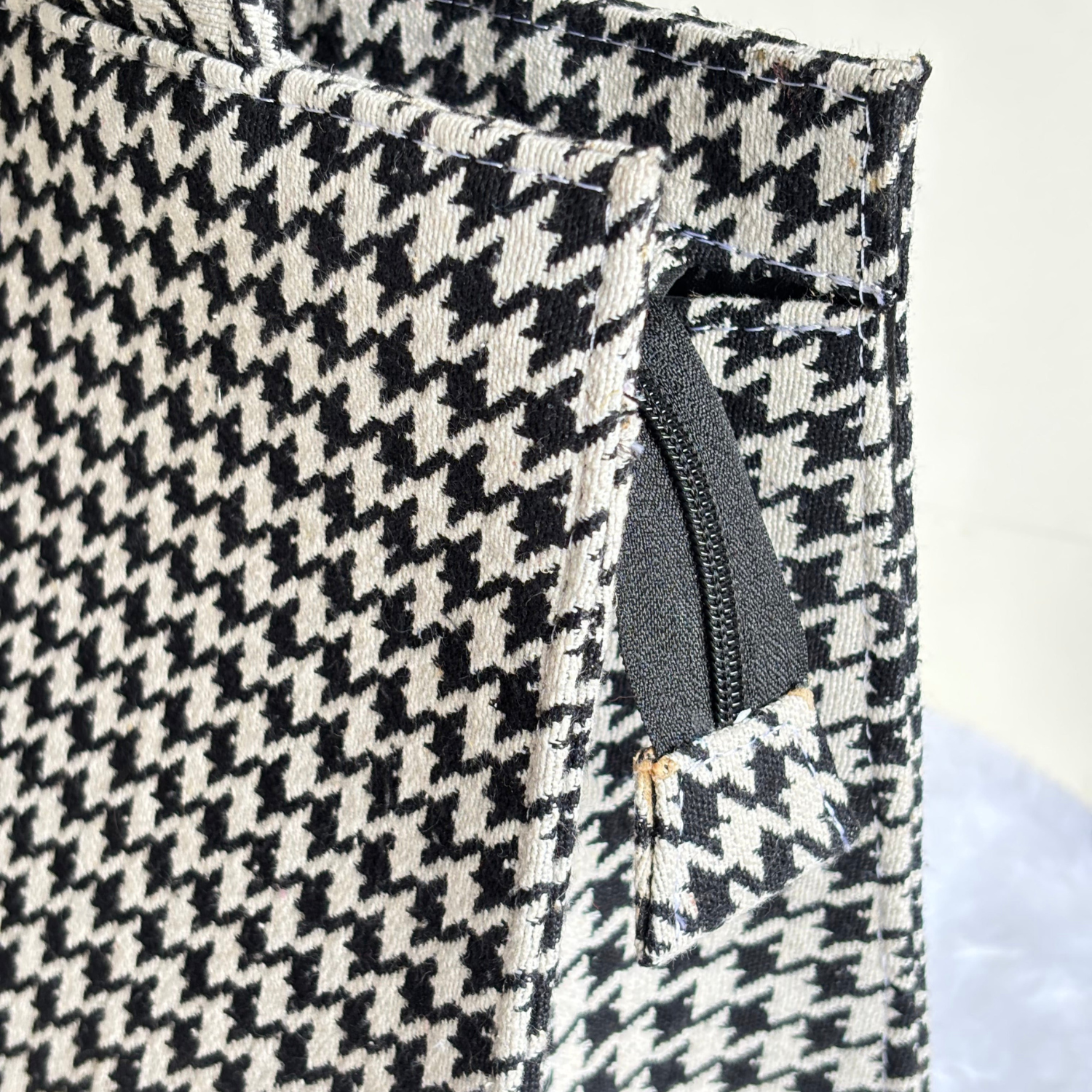 Timeless Check Tote