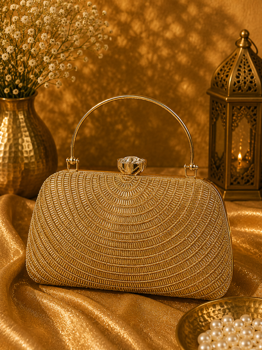 Starlight Bloom Clutch