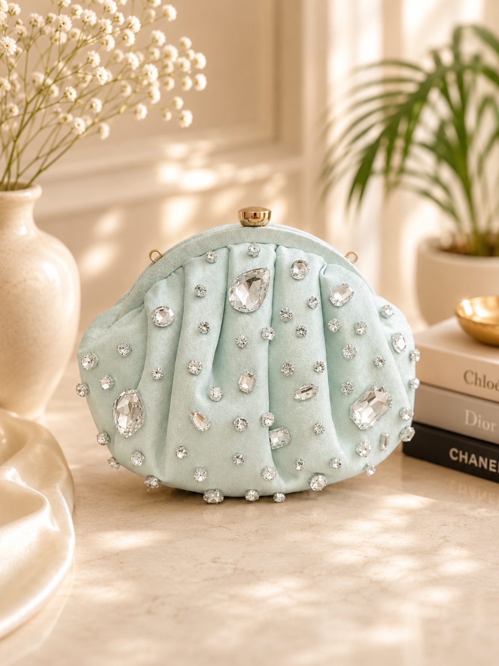 Velvet Stardust Cloud bag