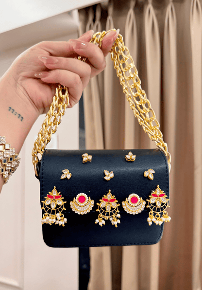 Rani Kundan Mini Bag