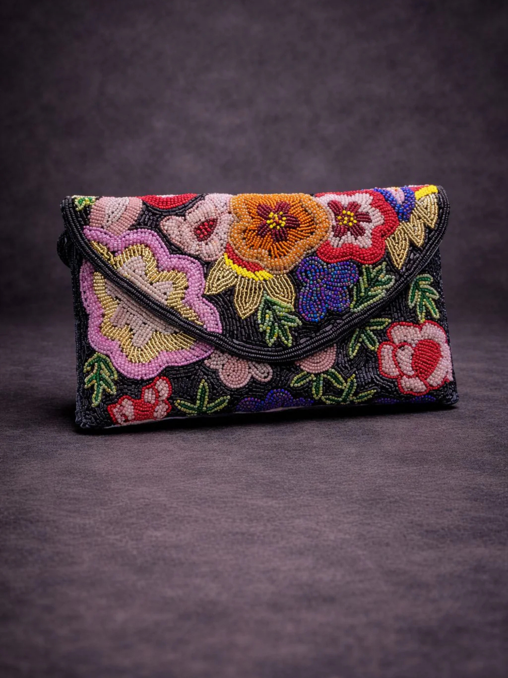 Gulnaar Bloom Envelope Clutch