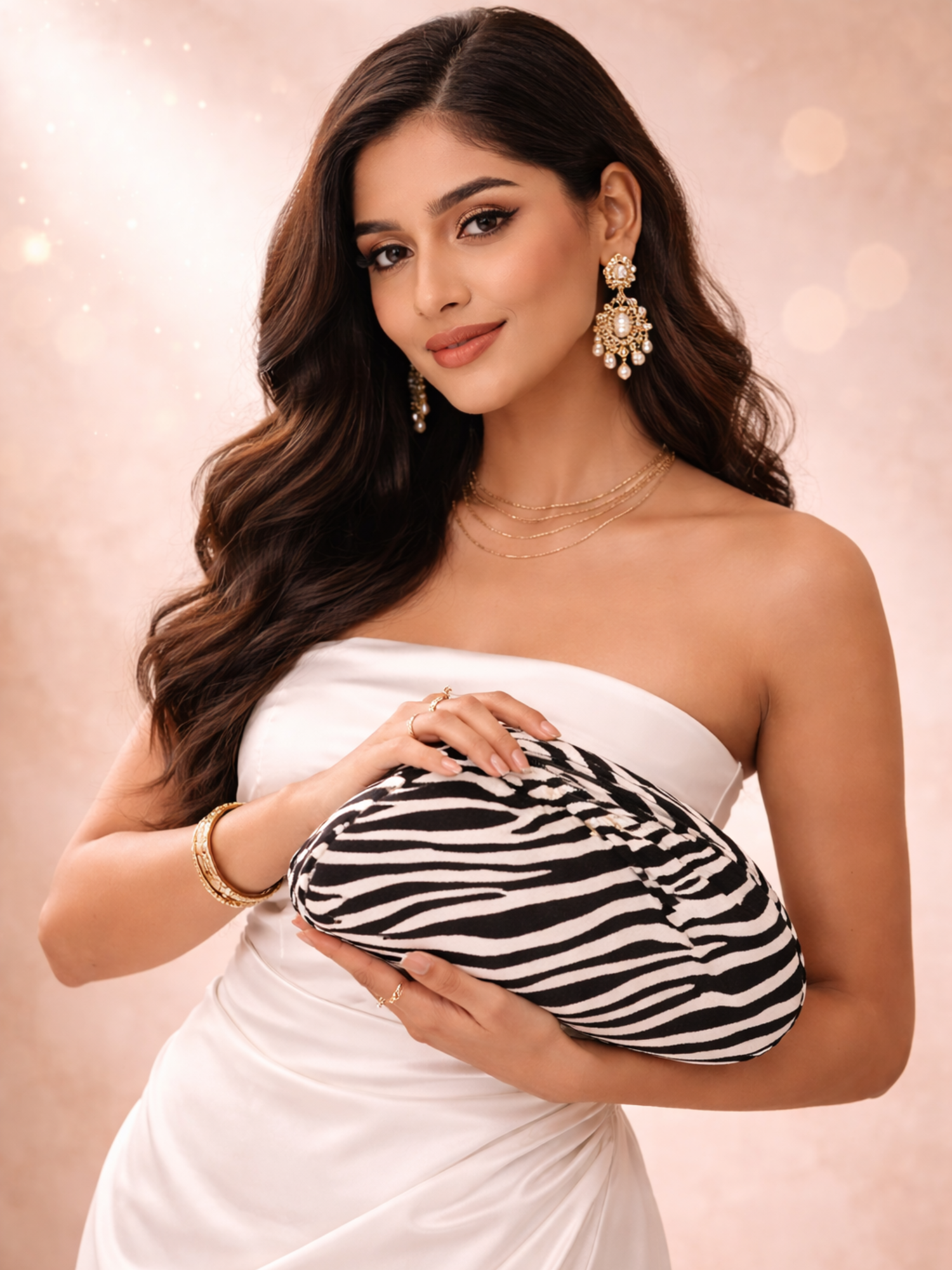 Zebra Luxe Cloud Bag