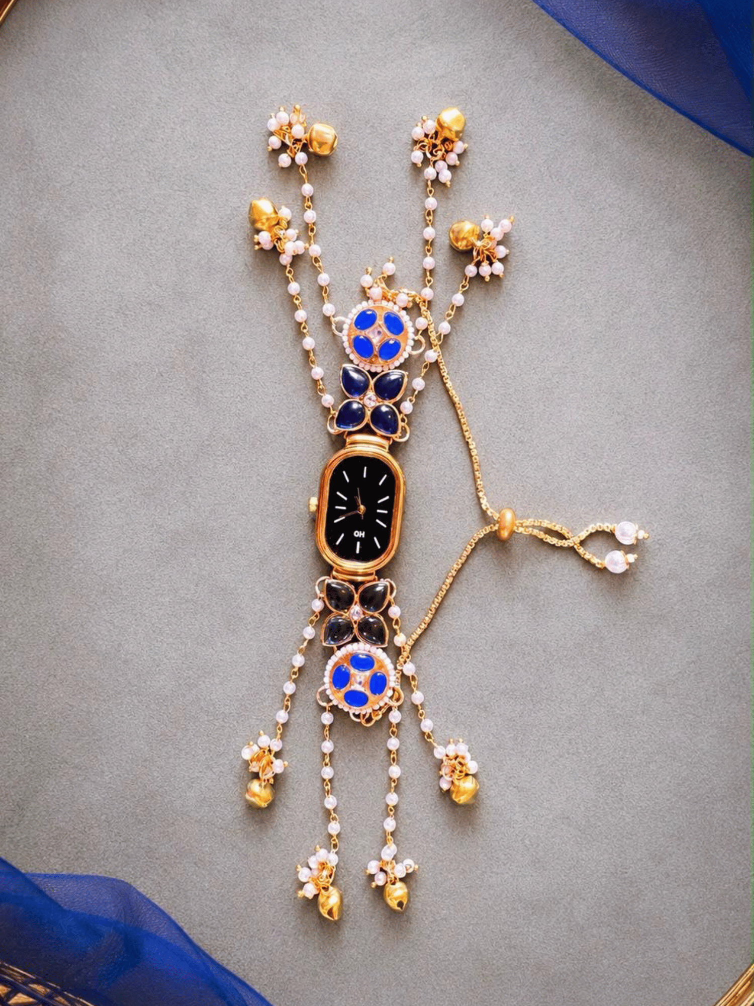 Midnight Sapphire Kashmiri Watch