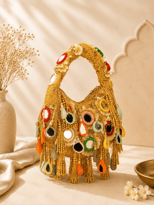 Tassel Fiesta Mirror Bag
