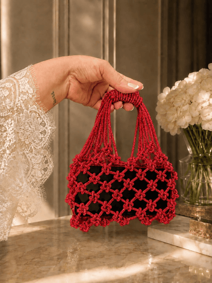 Starry Spark Rhinestone Mobile Sling