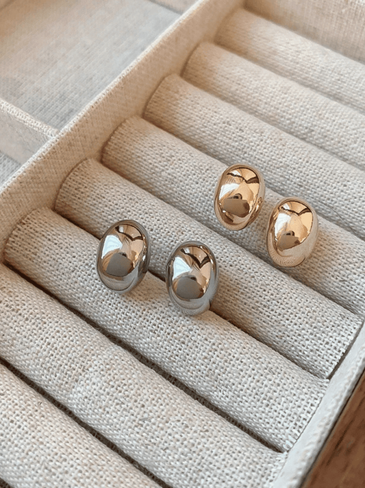 Aura Oval Earrings