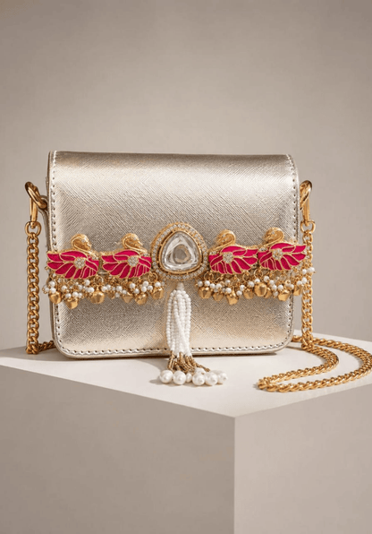 Swan Charm Mini Bag