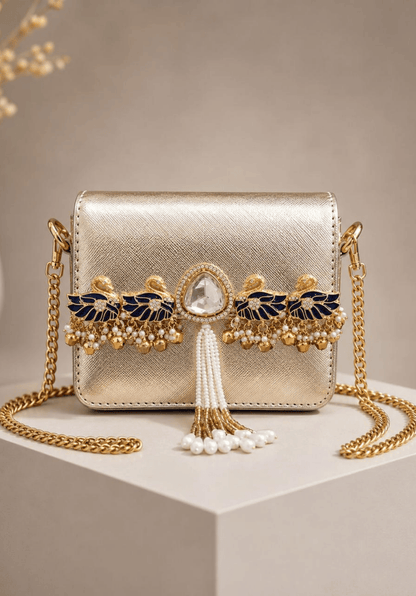 Swan Charm Mini Bag