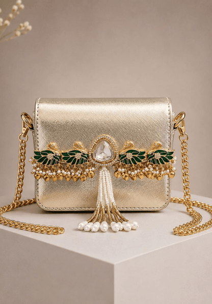 Swan Charm Mini Bag