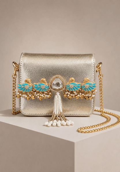 Swan Charm Mini Bag