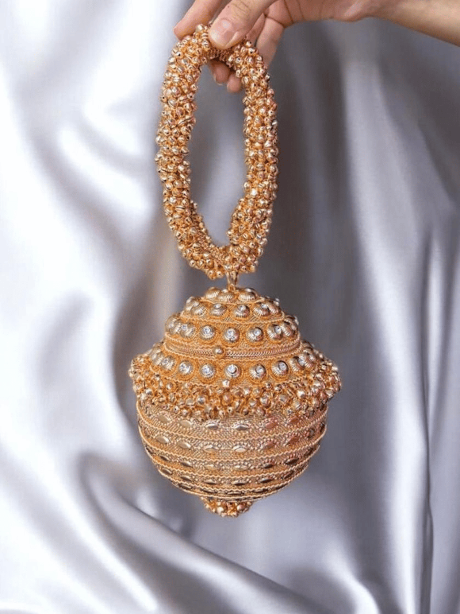 Gilded Bloom Mini Bag