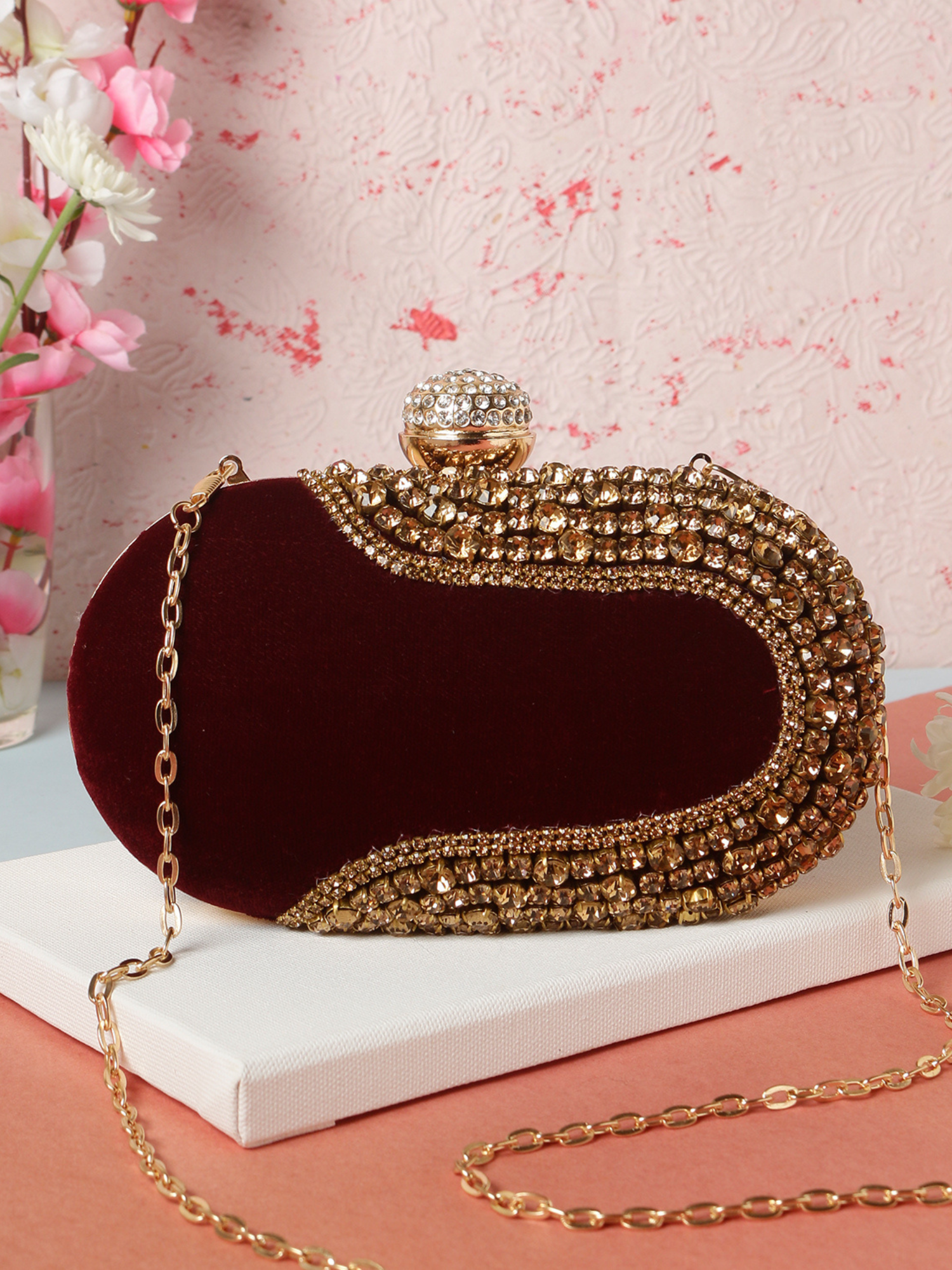 Velour Royale Clutch