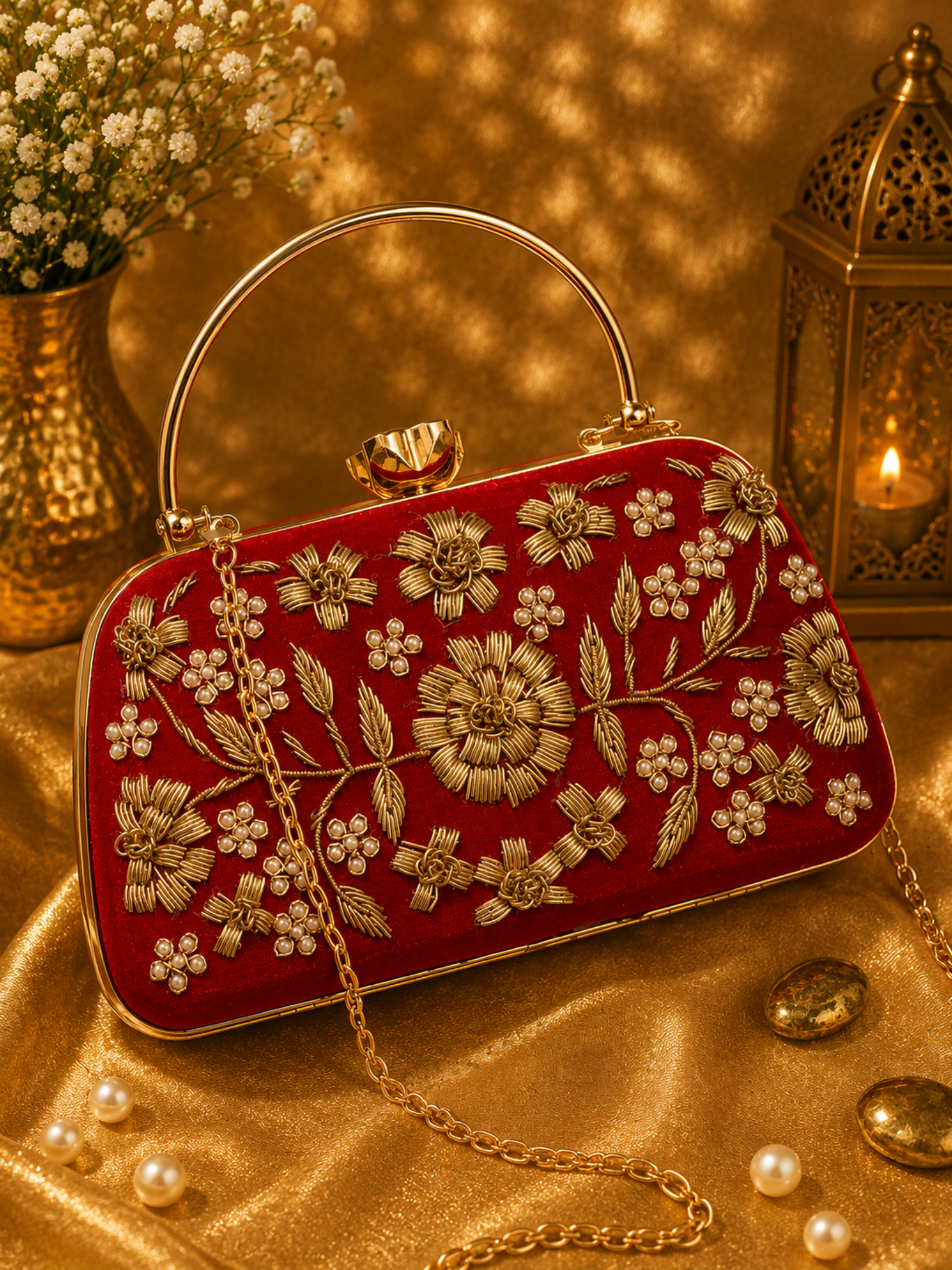 Noir Muse Clutch
