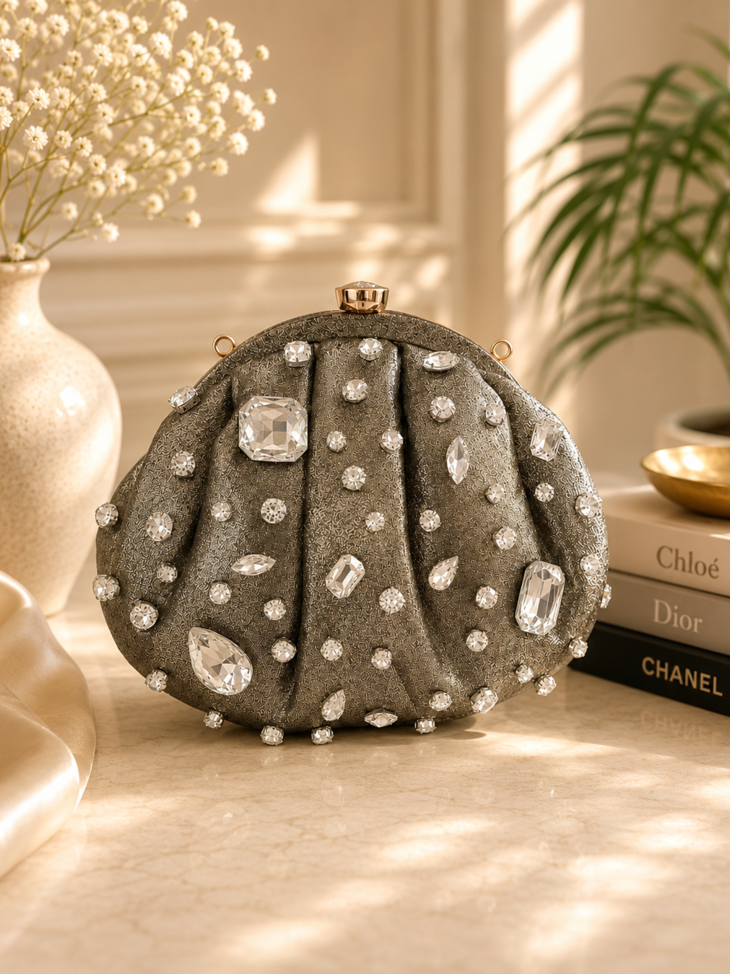 Velvet Stardust Cloud bag