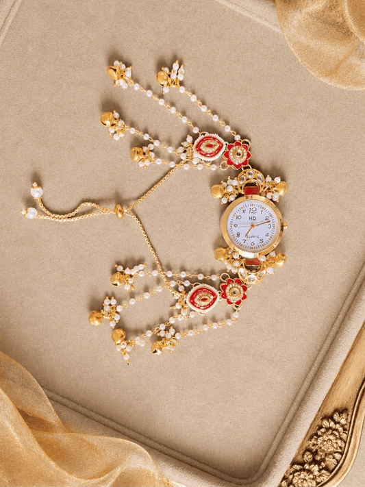 Shagun Pearl Kashmiri Watch