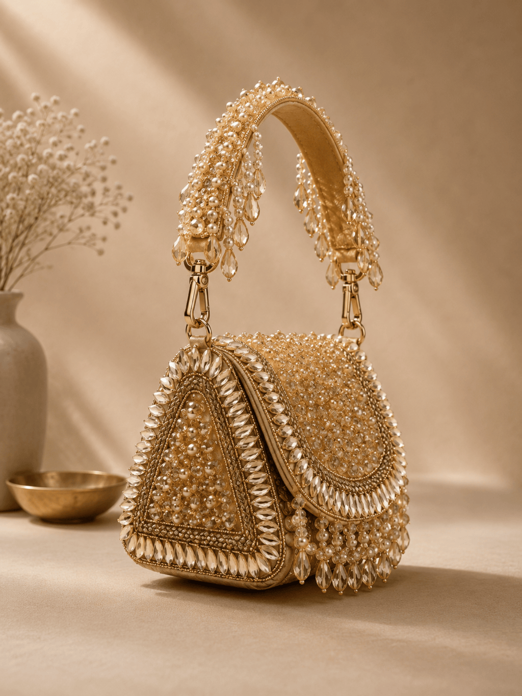 Pearl Noor Mini Clutch