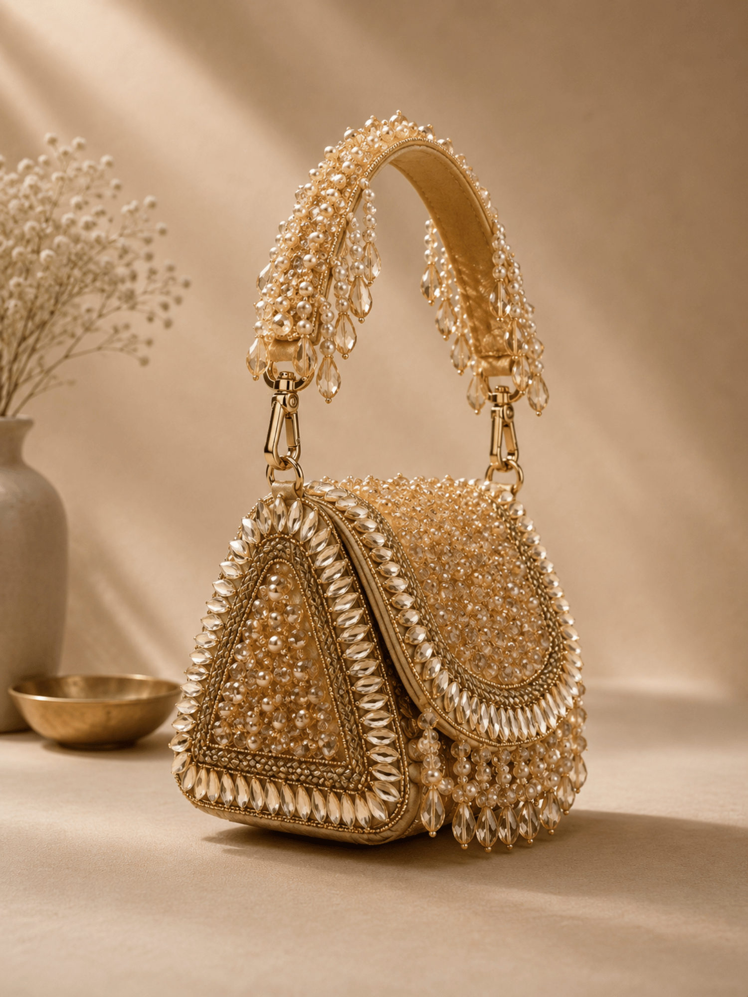 Pearl Noor Mini Clutch
