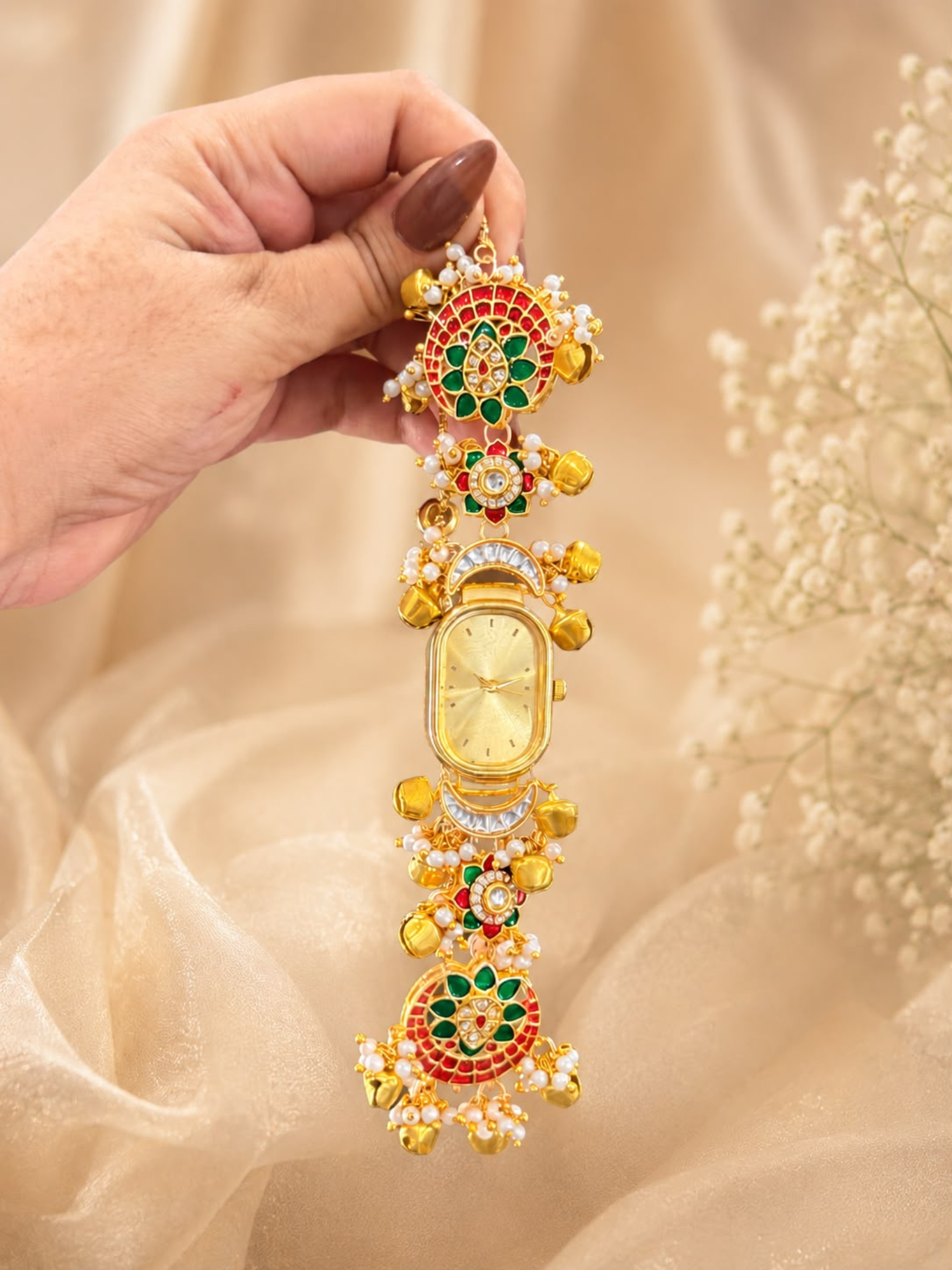 Maharani Meenakari Bridal Watch