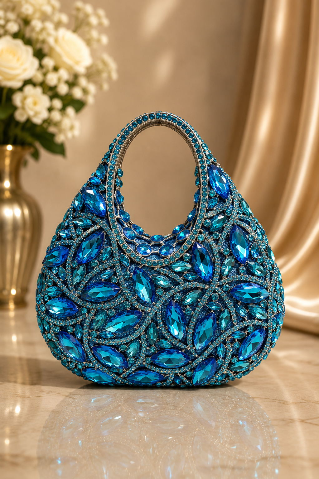 Royale Crystal Clutch