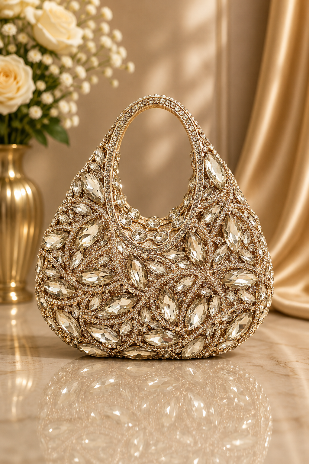 Royale Crystal Clutch