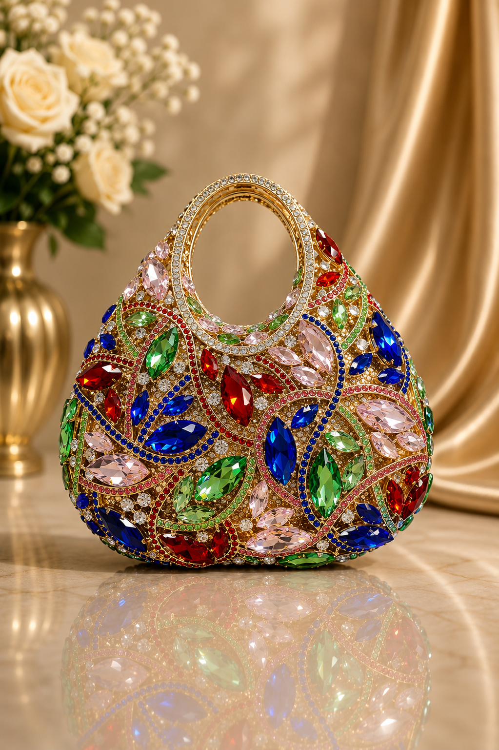 Royale Crystal Clutch