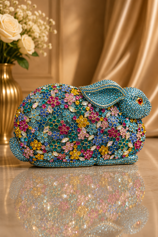 Bunny Crystal Clutch
