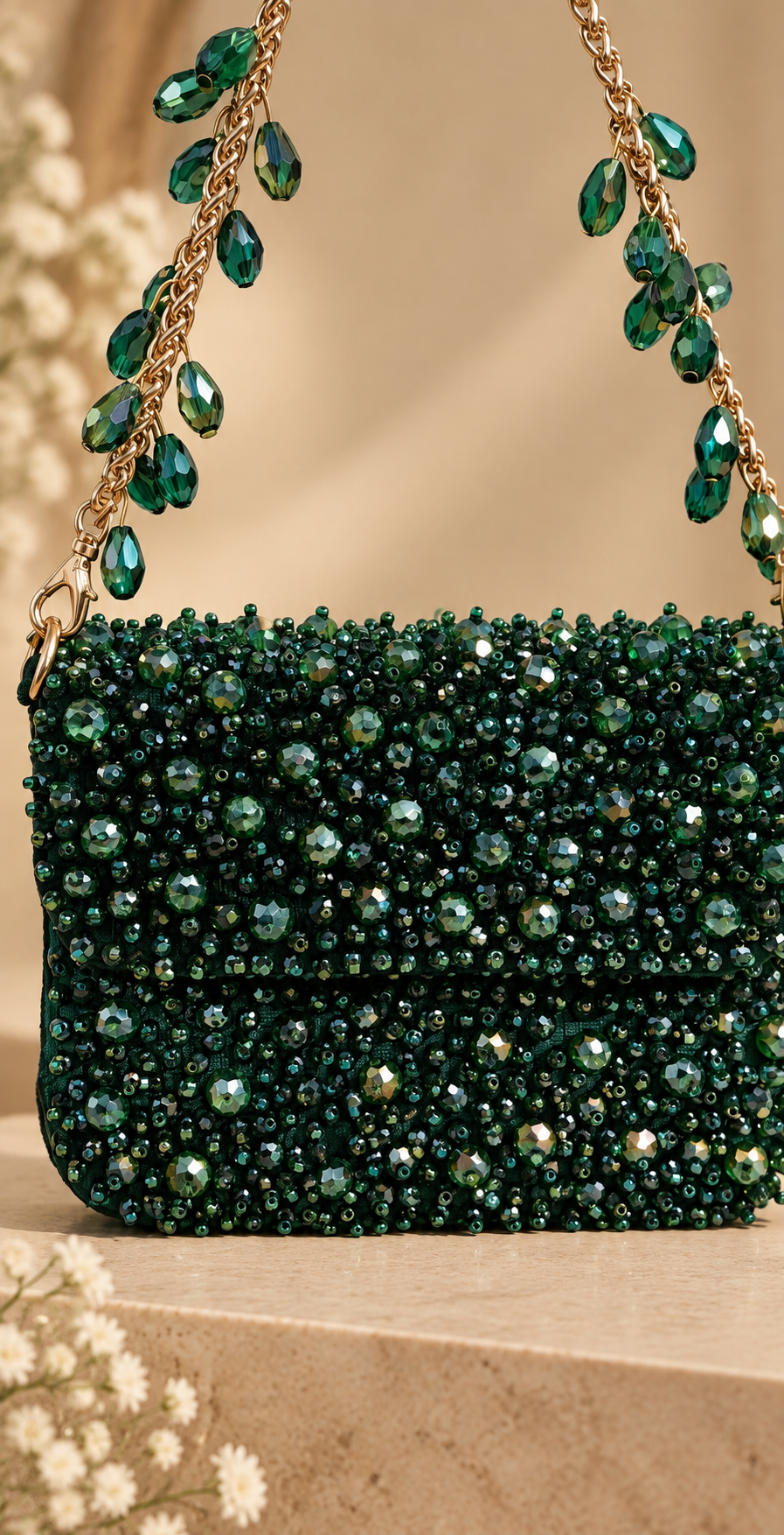 Nazaara Emerald Bag