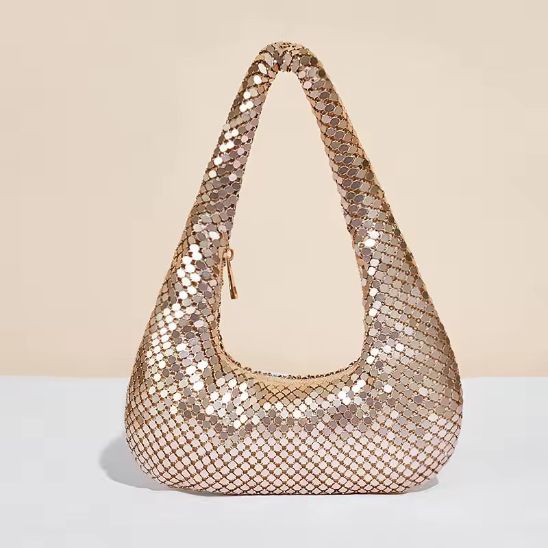 Luna Sequin Shoulder Bag (3 Colors)