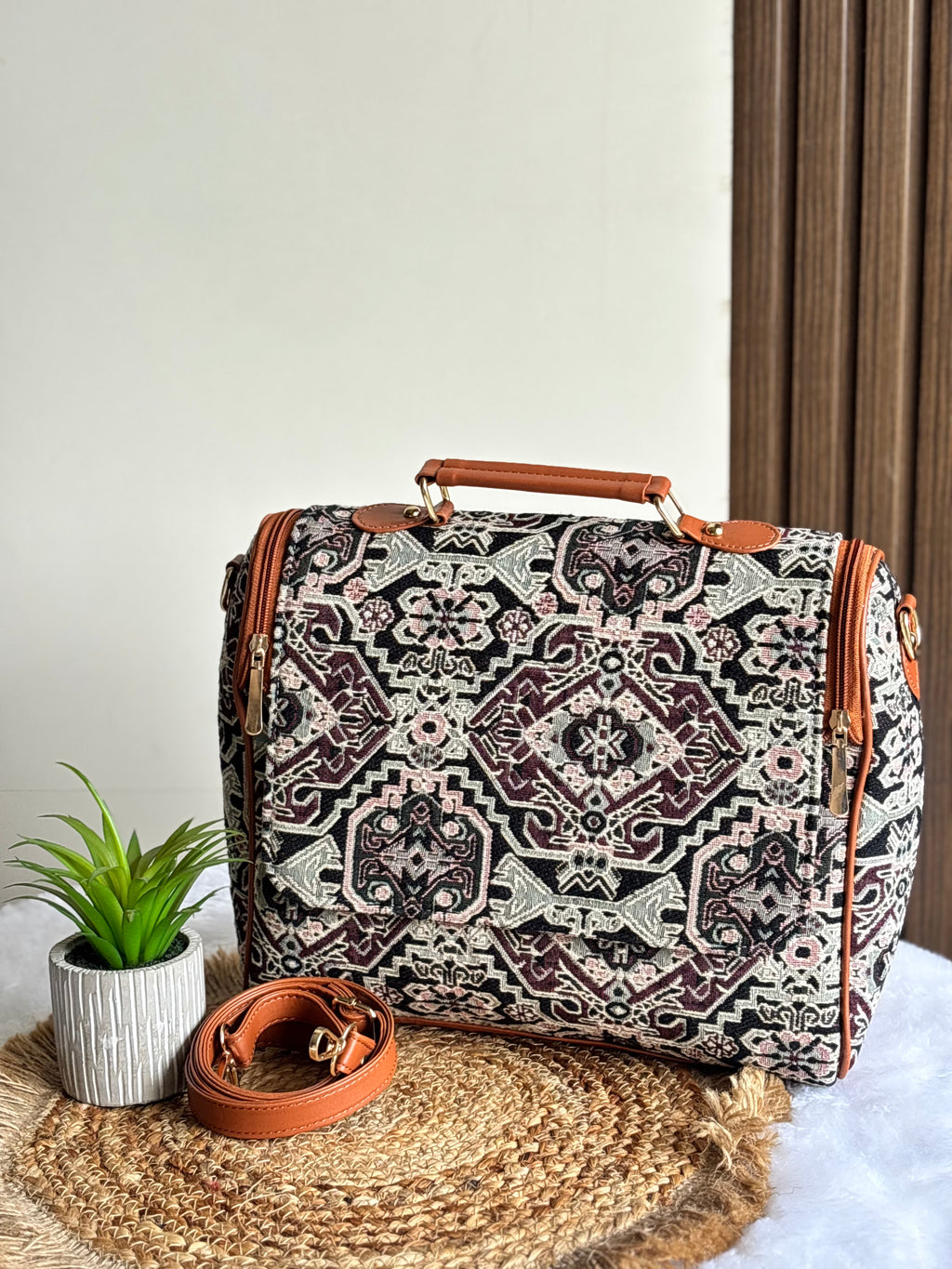 Double Magnet Duffle Bag