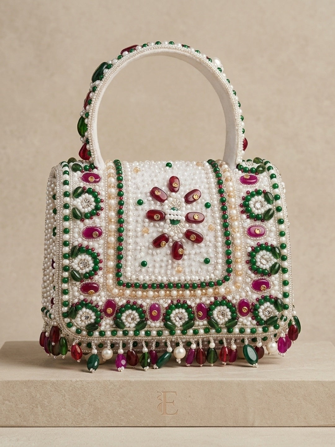 Emerald Pearl Heritage Bag