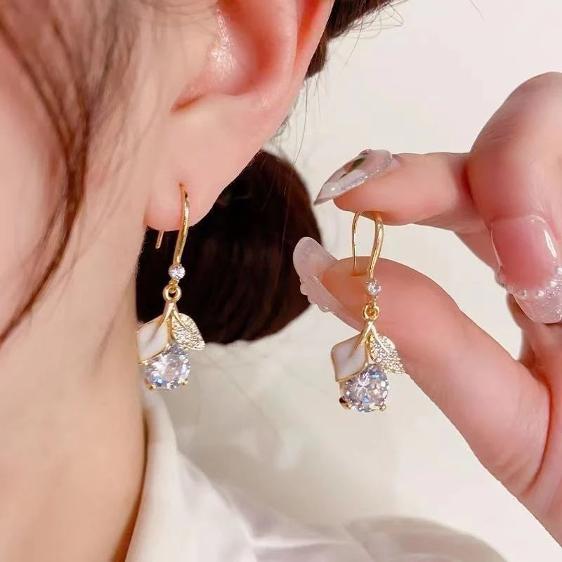Crystal Bloom Earrings