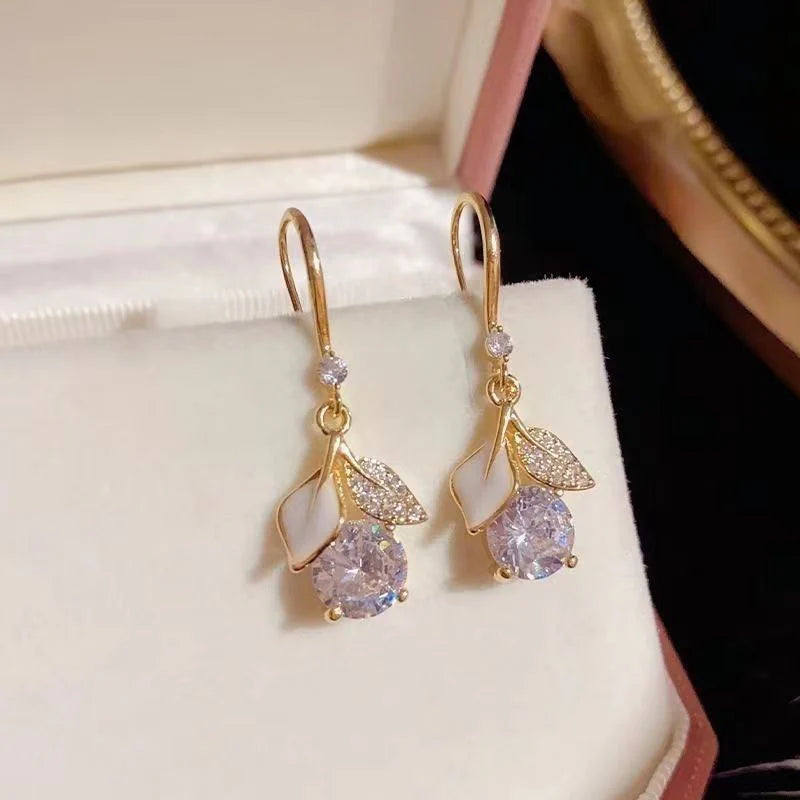 Crystal Bloom Earrings