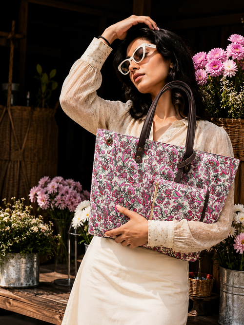Blush Garden Everyday Tote