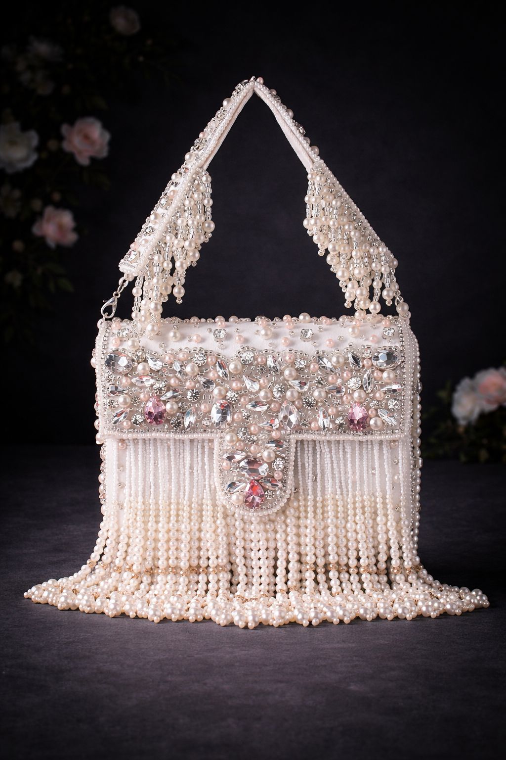 Pearl Royale Fringe Bag