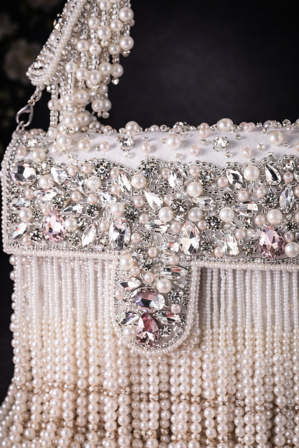 Pearl Royale Fringe Bag