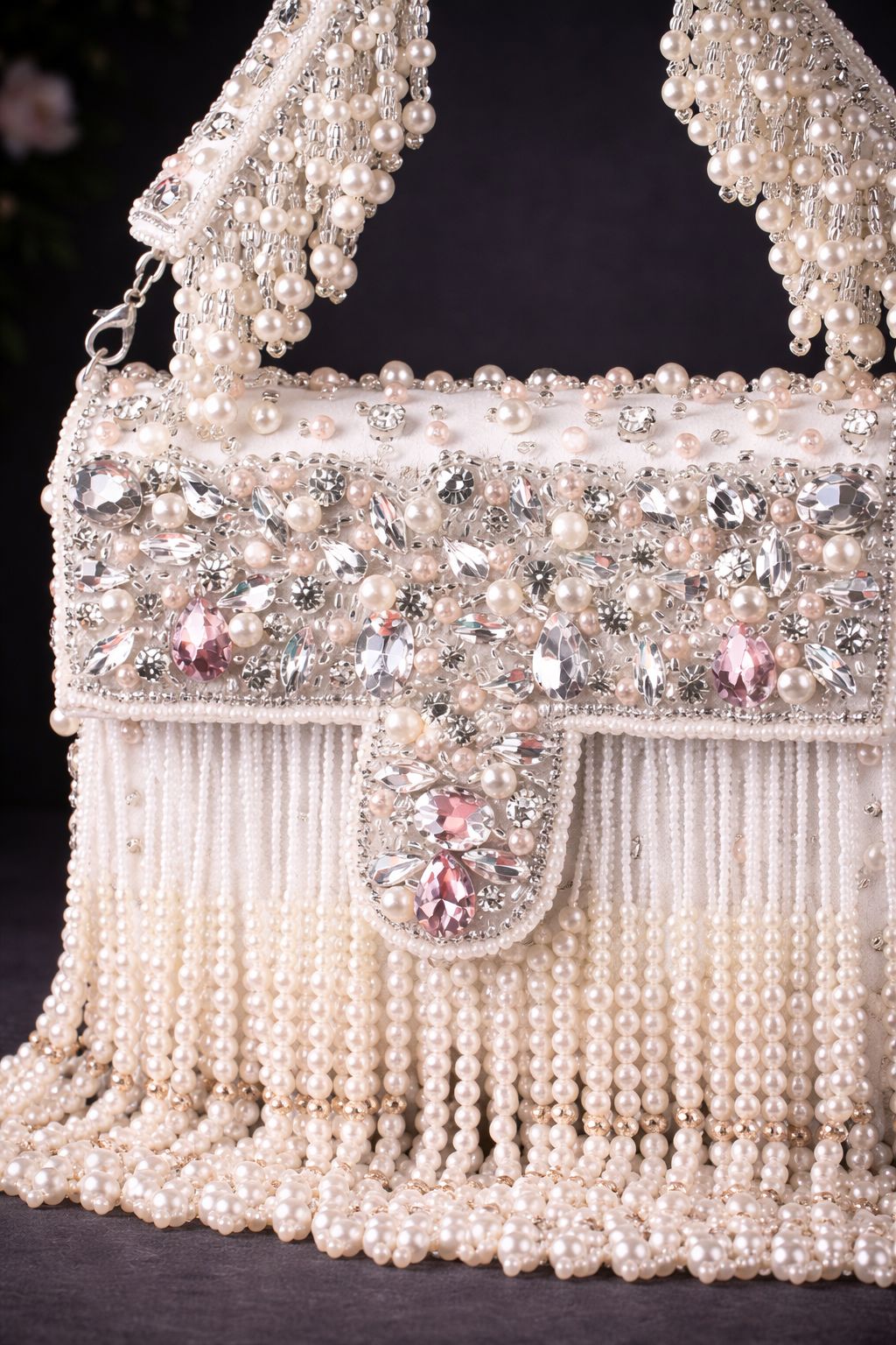 Pearl Royale Fringe Bag
