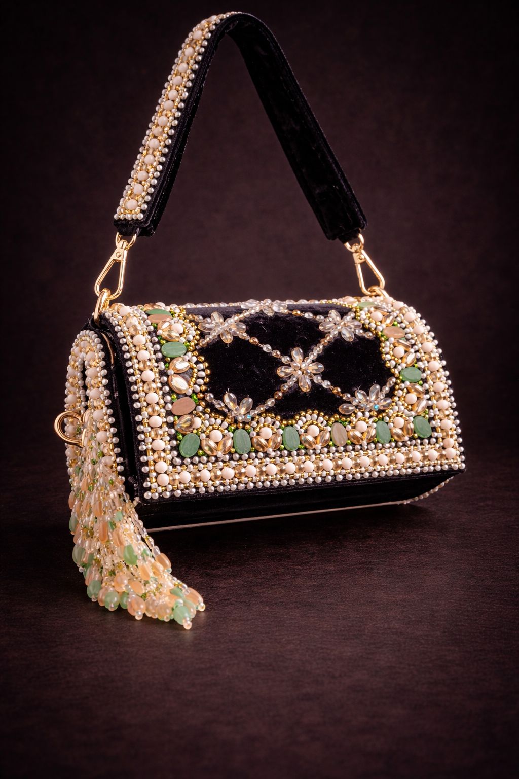 Regal Bloom Cylinder Clutch Collection