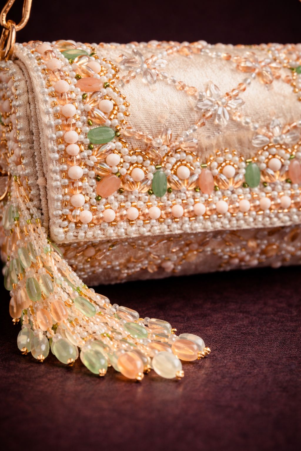 Regal Bloom Cylinder Clutch Collection