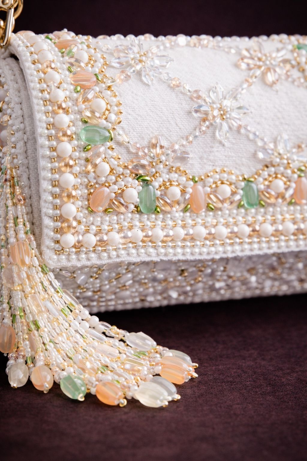 Regal Bloom Cylinder Clutch Collection