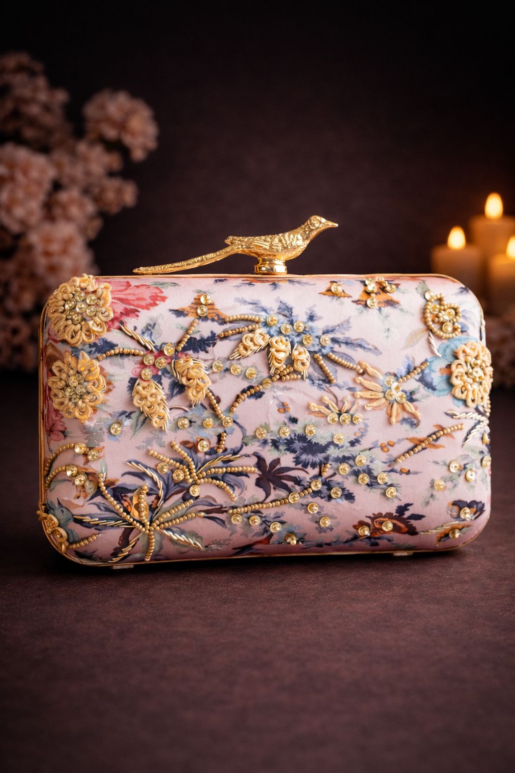 Pastel Garden Grace Clutch