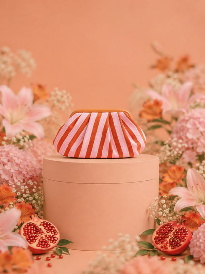 Stripe Pop Jacquard Cloud Bag