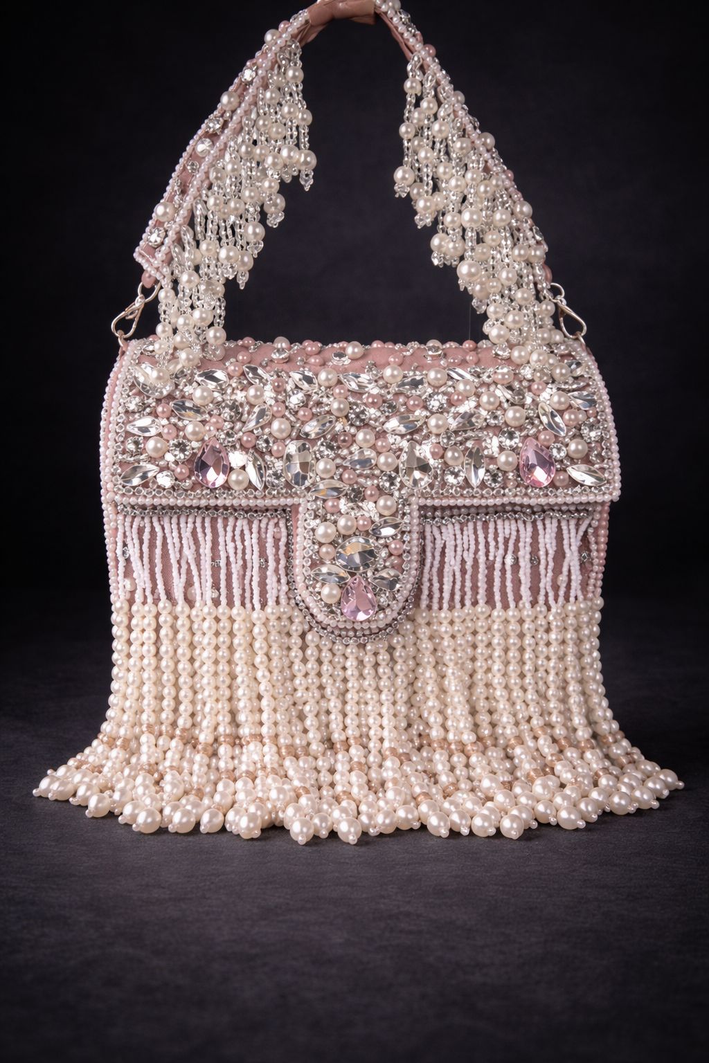 Pearl Royale Fringe Bag