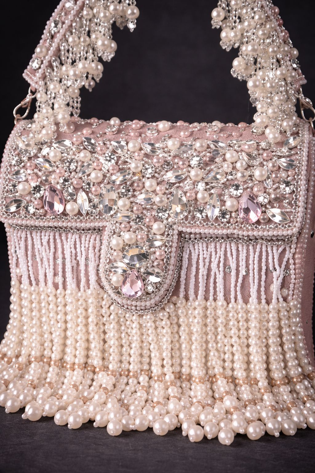 Pearl Royale Fringe Bag