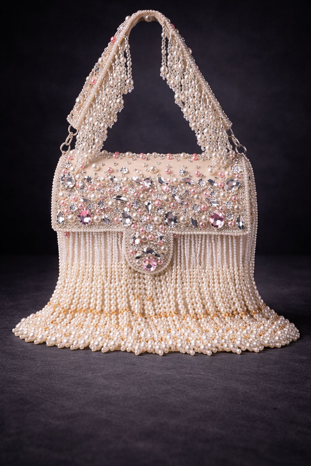Pearl Royale Fringe Bag